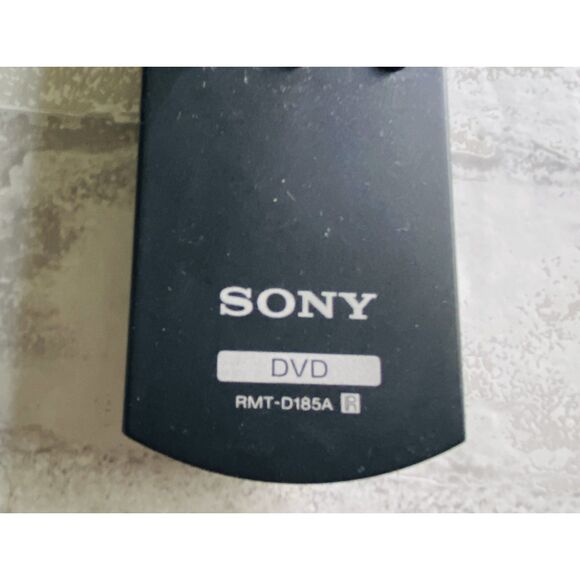 Original Sony DVD Remote RMT-D185A Genuine Replacement Controller - Picture 3 of 4